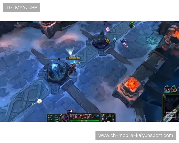 LoL选手操作細膩完美三杀带来胜机